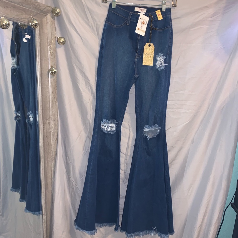 LIL BEES 🐝 BOHEMIAN Flare Jeans!